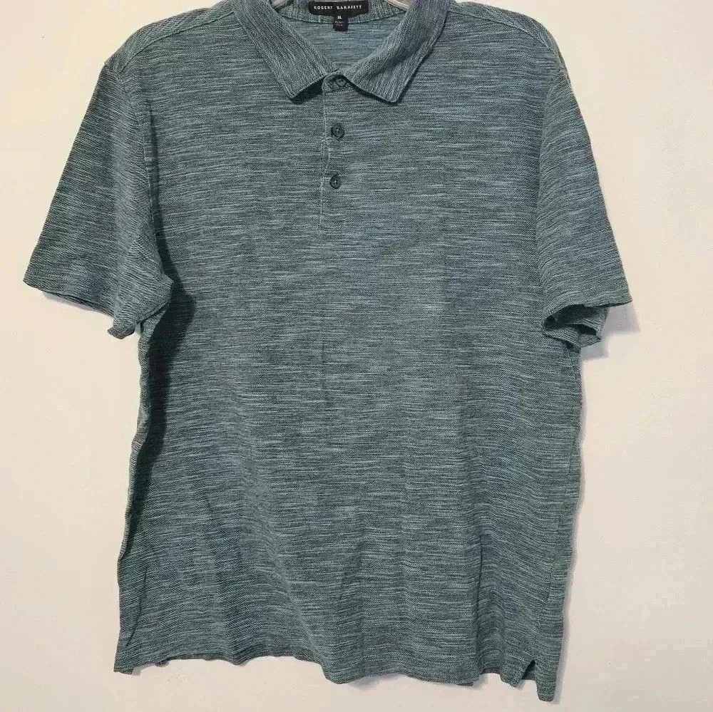 Robert Barakett Hillside Cotton Pique Polo Size XL - Picture 3 of 10